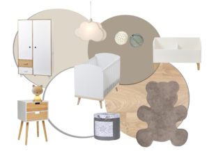 Ambiance douce et chaleureuse pour bébé