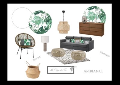 Ambiance jungle ethnique