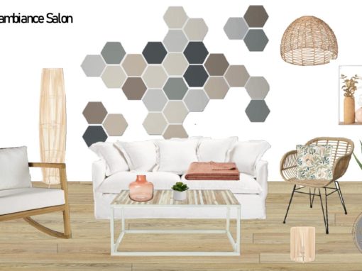 Décoration séjour à Maing