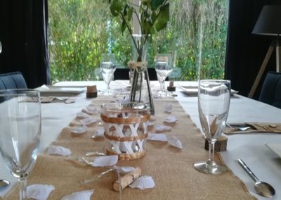 Table anniversaire de mariage