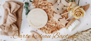carte cadeau baptême Ma Déco de Fée