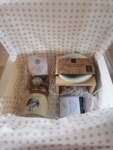 Coffret bougie parfumée
