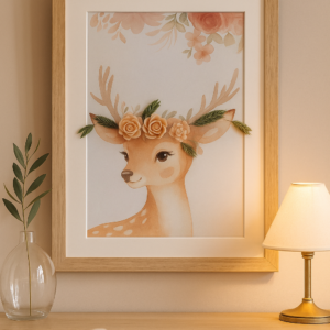 Petits Rêveurs 30x40 cm – Cadre Parfumé et Décoratif"