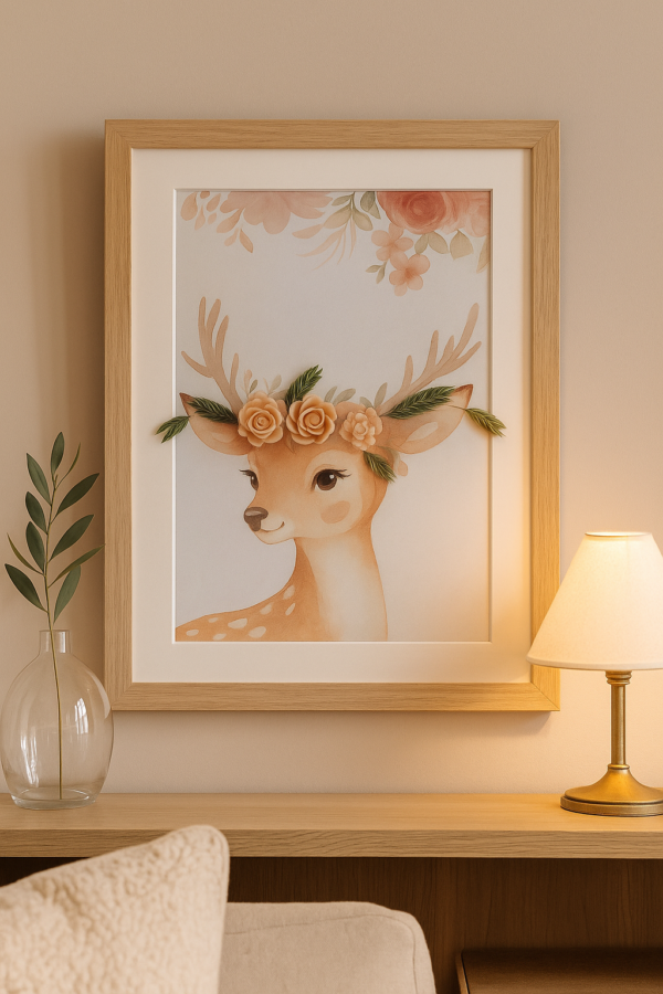 Petits Rêveurs 30x40 cm – Cadre Parfumé et Décoratif"
