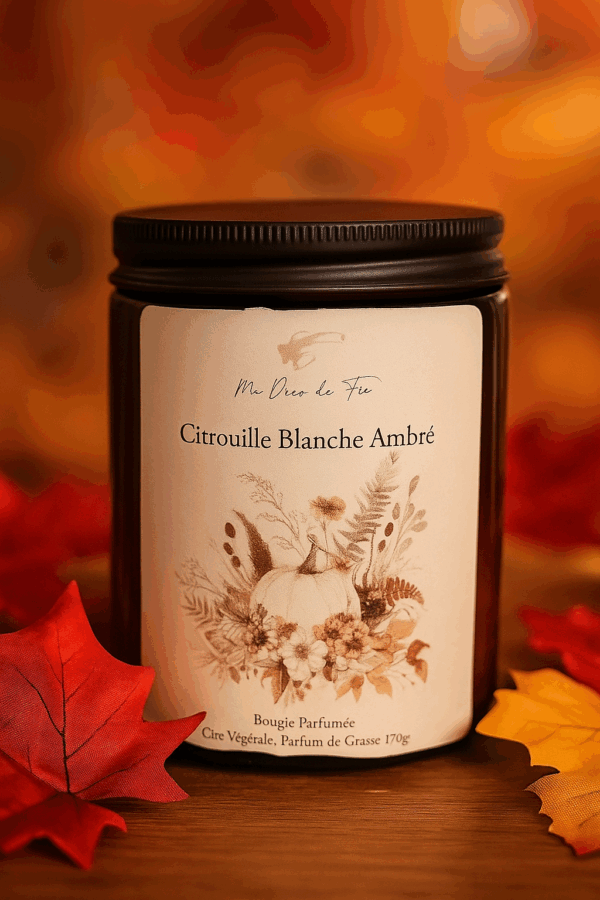 Bougies artisanales d’Automne