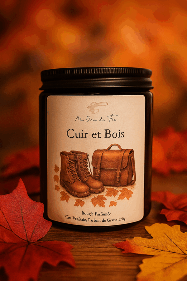Bougies artisanales d’Automne