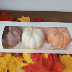 Coffret Bougies Citrouilles