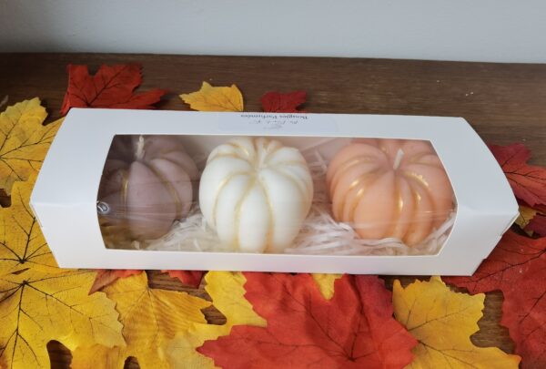Coffret Bougies Citrouilles