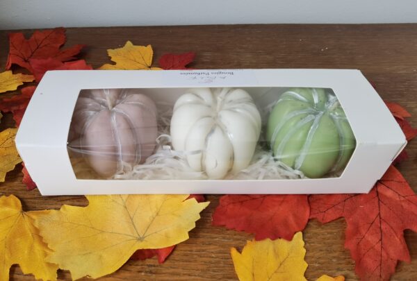 Coffret Bougies Citrouilles