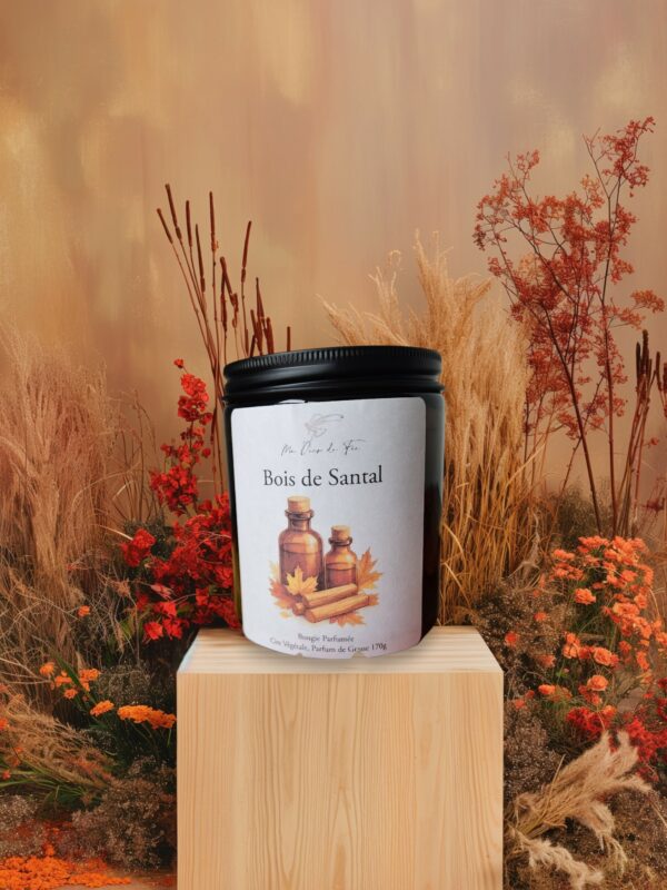 Bougies artisanales d’Automne
