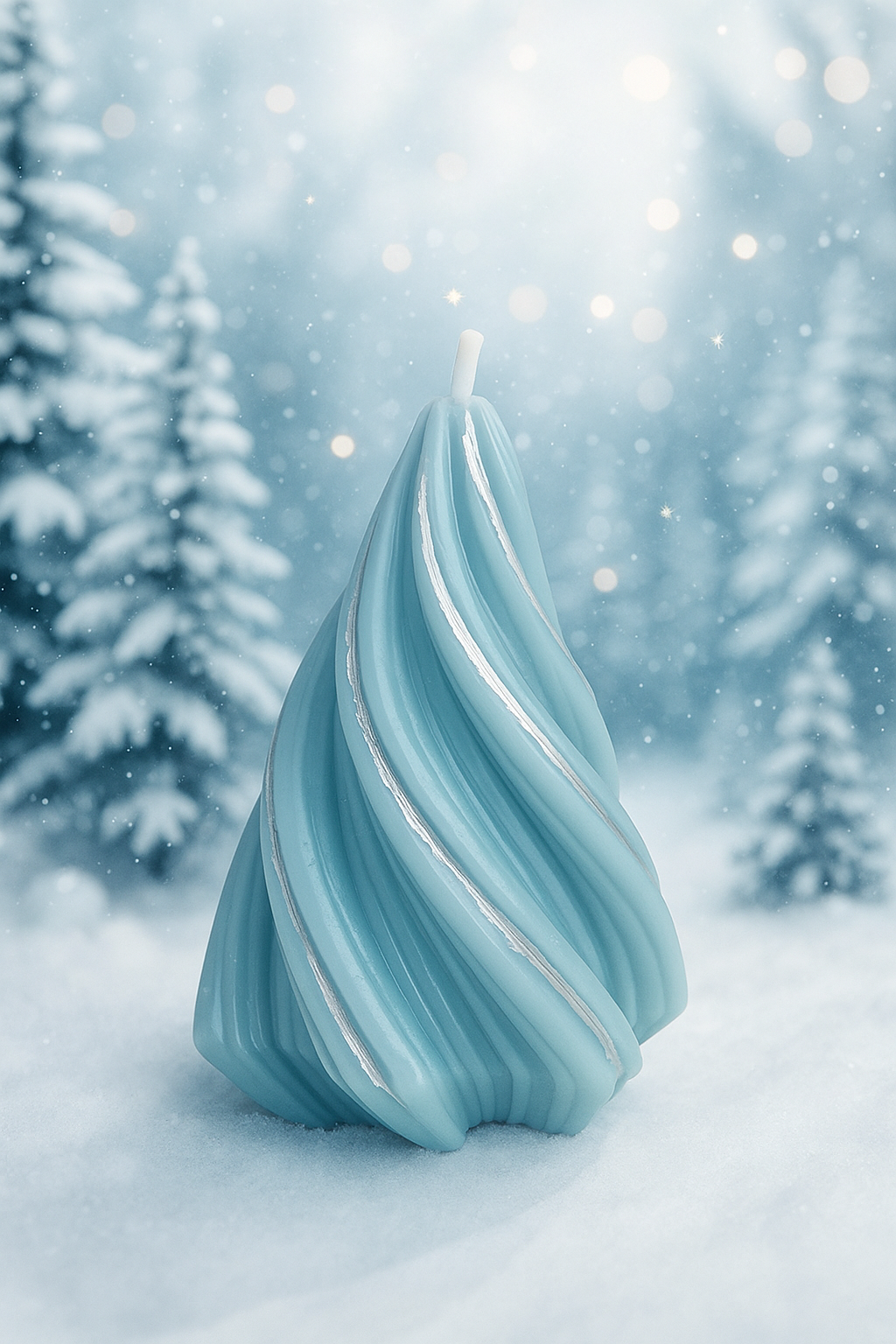 Bougie Sapin Chantilly de Noël