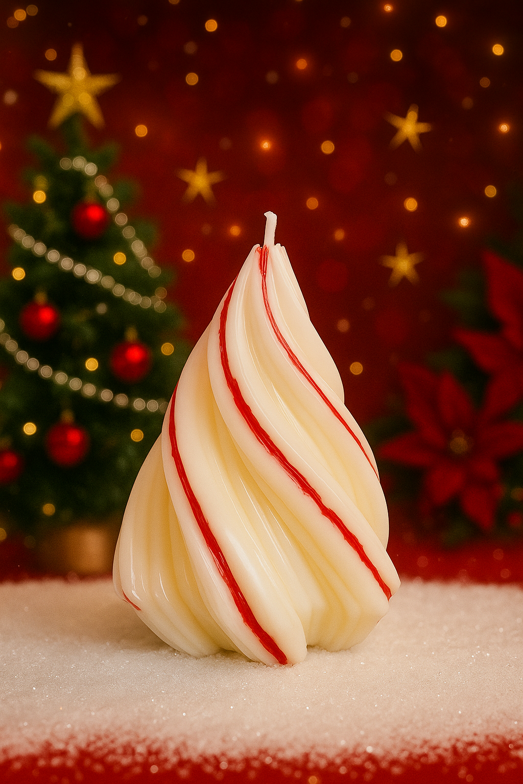 Bougie Sapin Chantilly de Noël