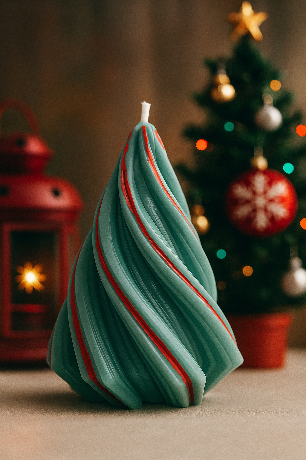 Bougie Sapin Chantilly de Noël