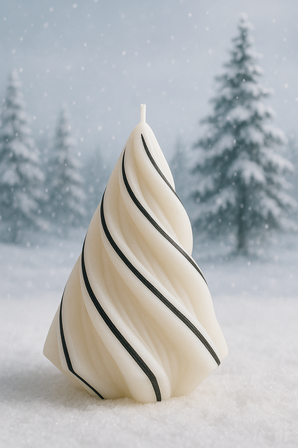 Bougie Sapin Chantilly de Noël