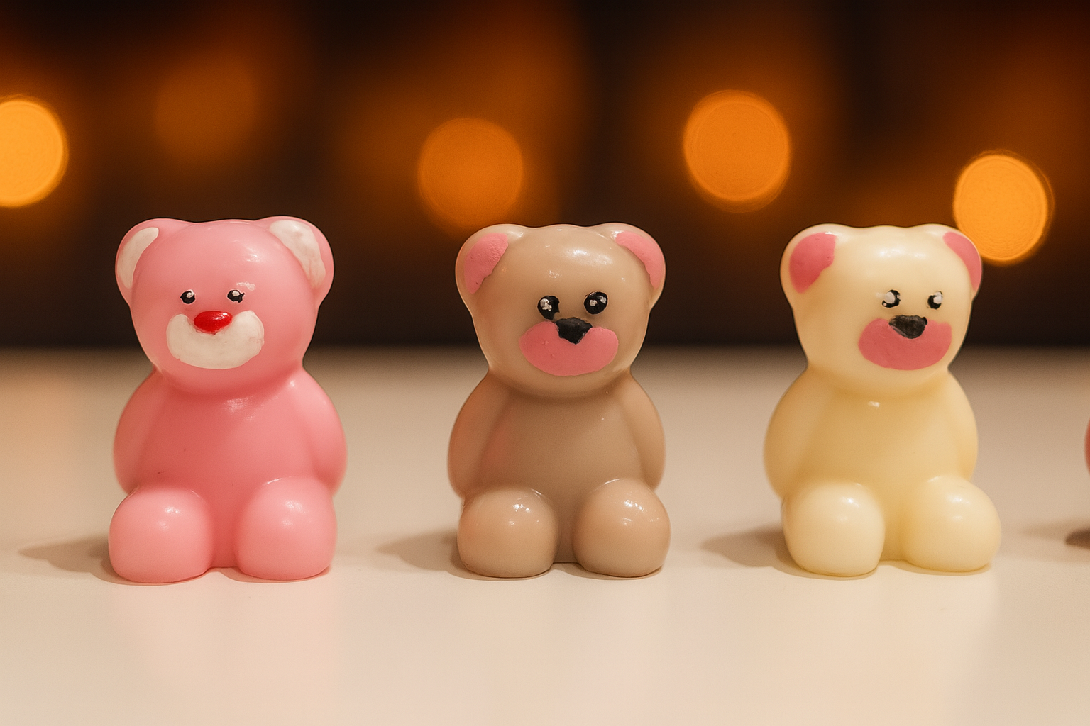 ourson fondant parfumé