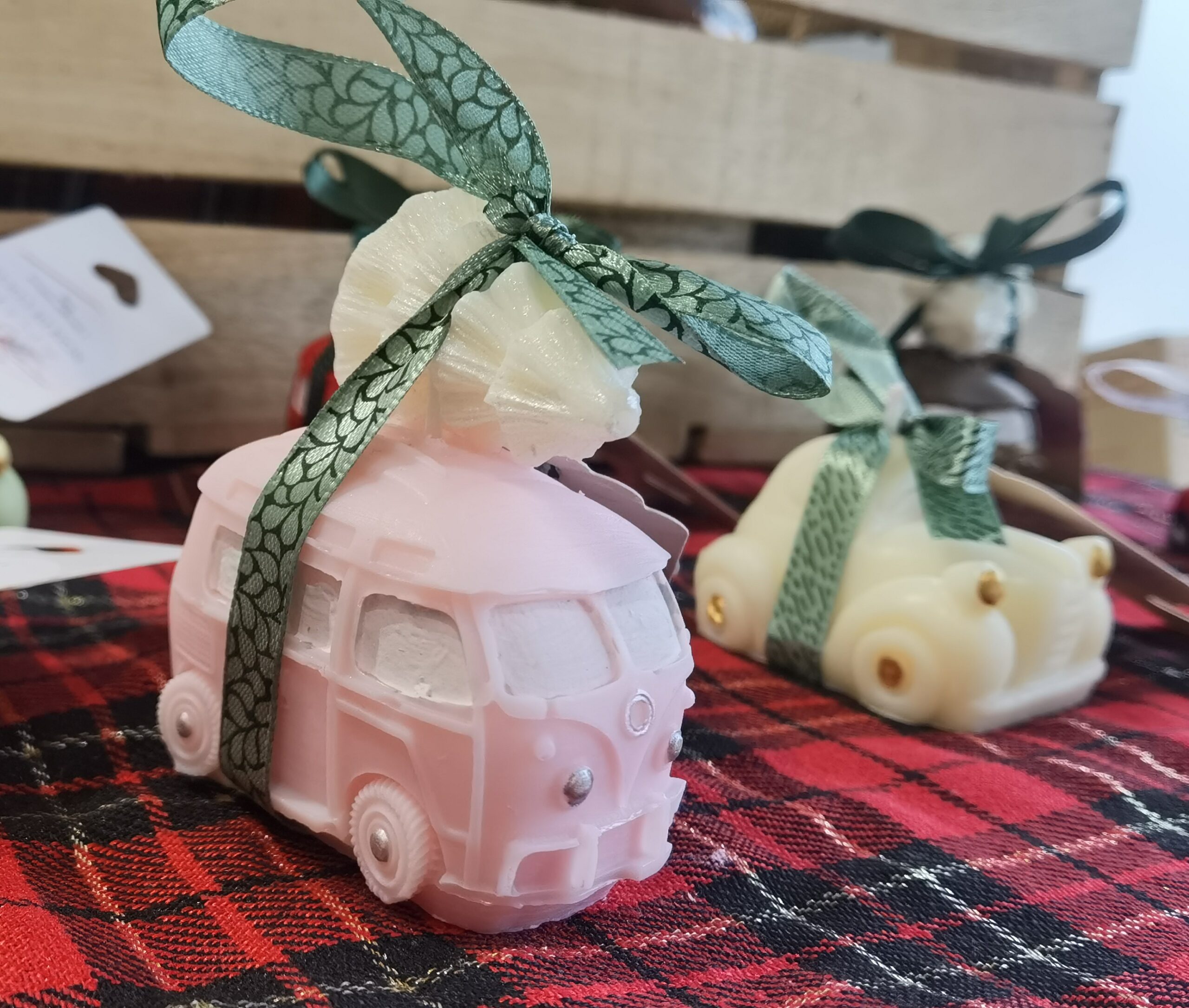 Bougie Mini Van & Fondant Sapin
