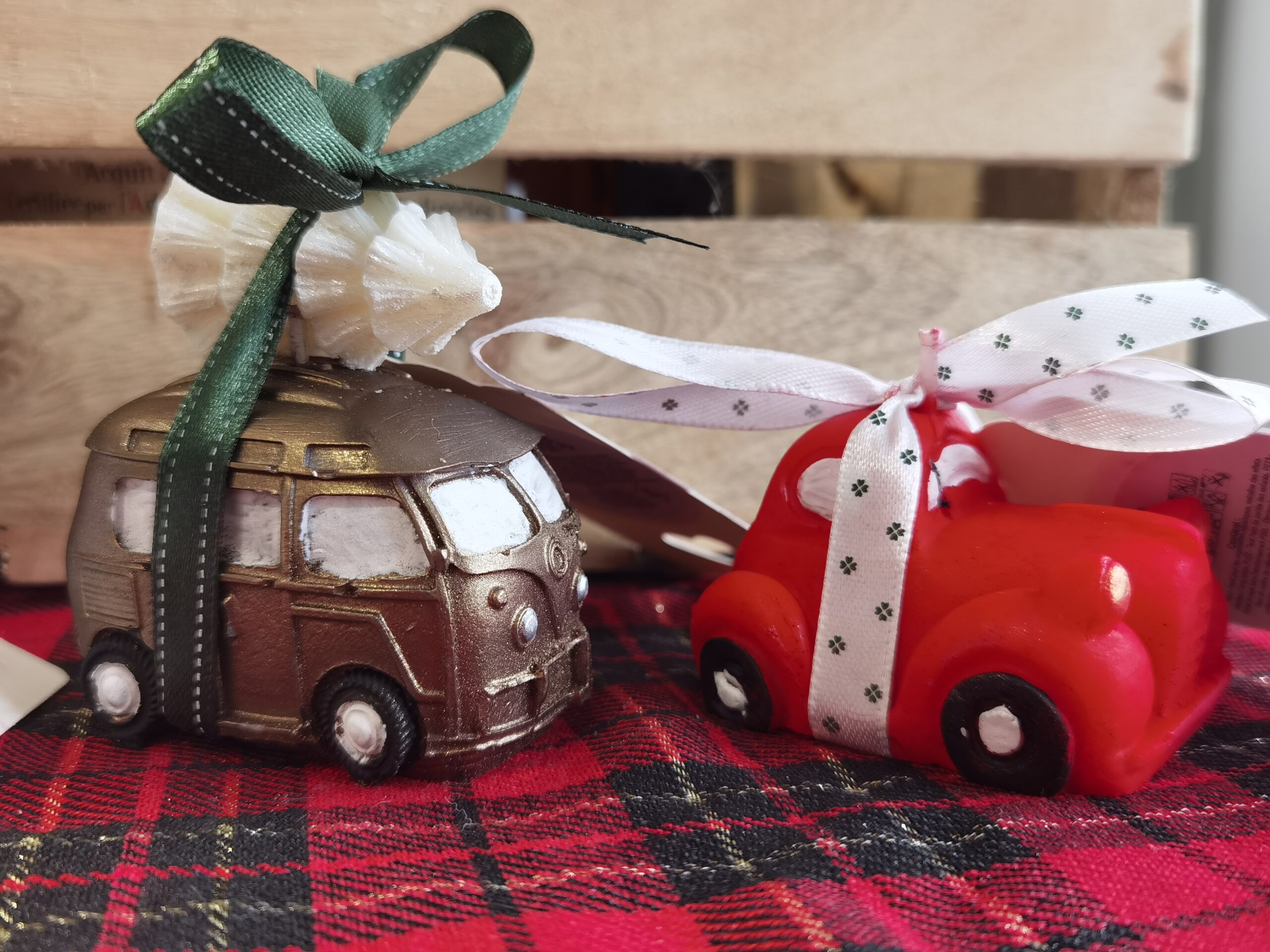 Bougie Mini Van & Fondant Sapin