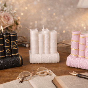 Bougie bibliothèque