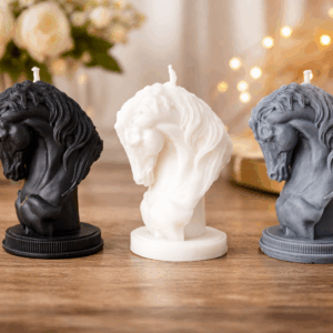 Bougie tête de cheval