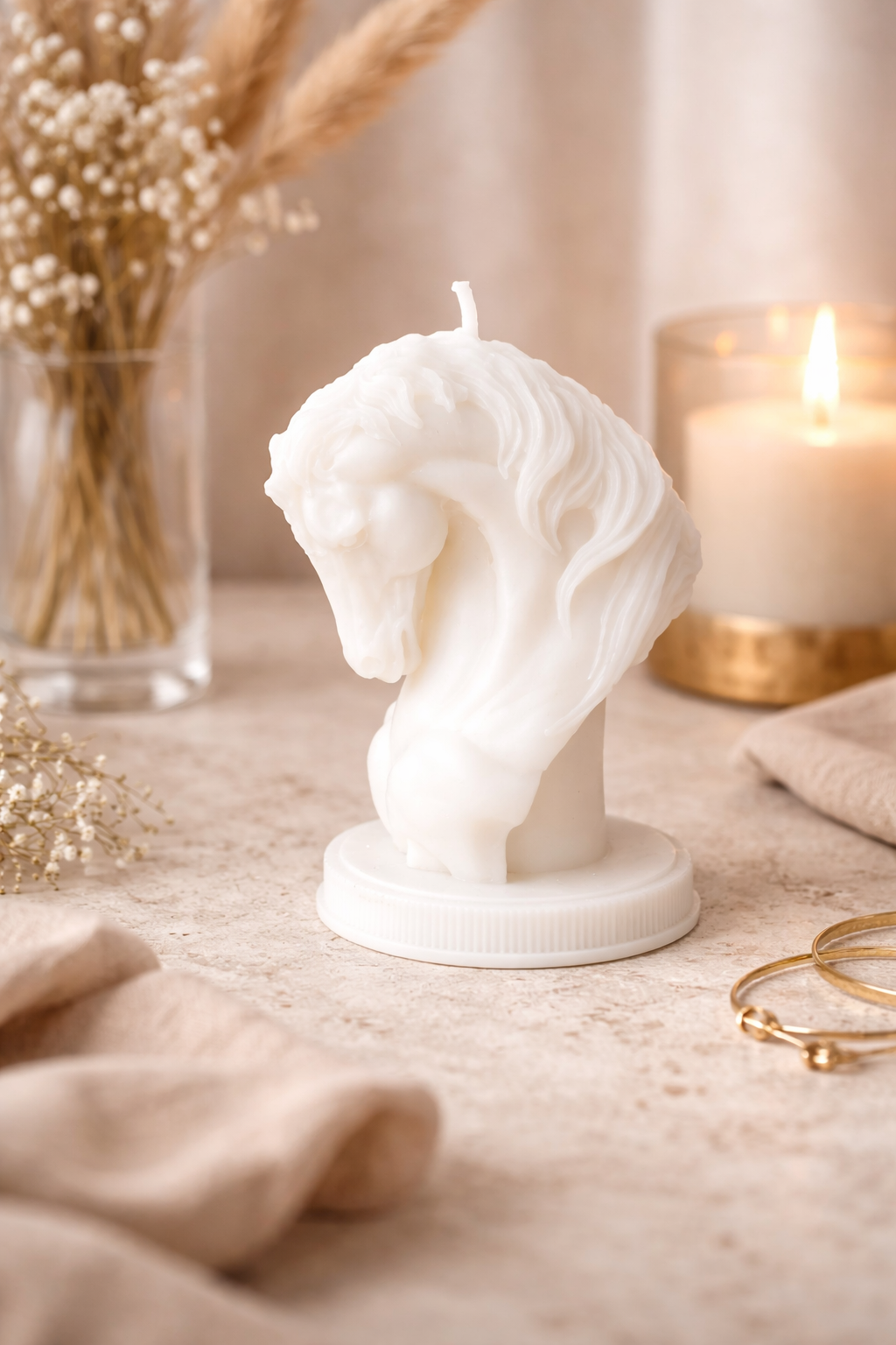 Bougie tête de cheval – Image 3