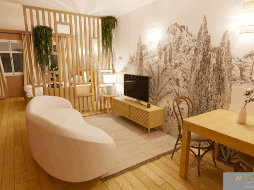 Projet décoration Airbnb à Douai