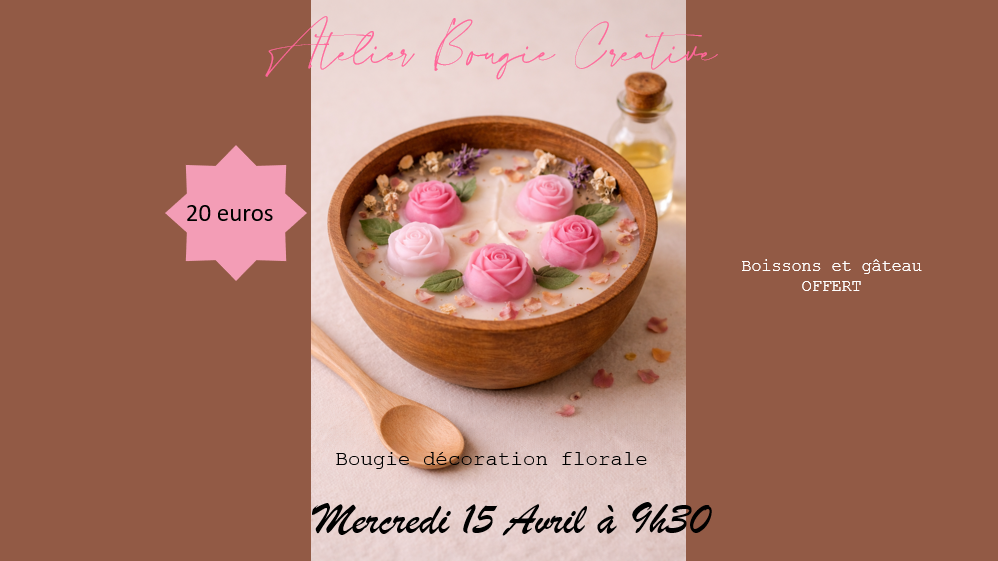 Atelier Bougie Créative