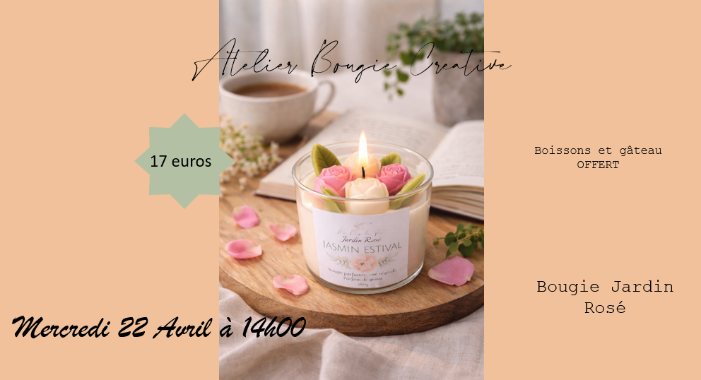 Atelier Bougie Créative