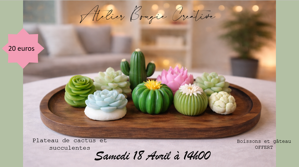 Atelier Bougie Créative