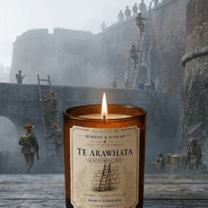 Bougie Mémoire et flamme-edition spéciale Te Arawhata