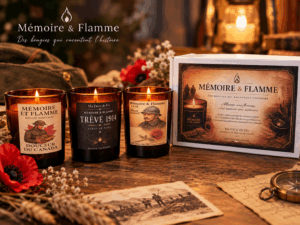 Coffret Découverte Mémoire & Flamme | Trio de Bougies Parfumées Historiques